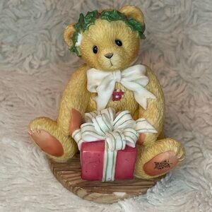 Cherished Teddies MARGY “I’m Wrapping up a Little Holiday Joy to Send Your Way”